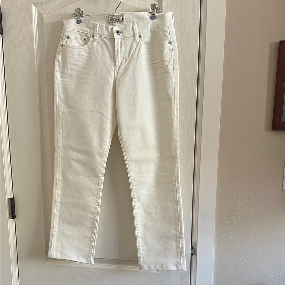 Lucky Brand Off-White Denim Pants